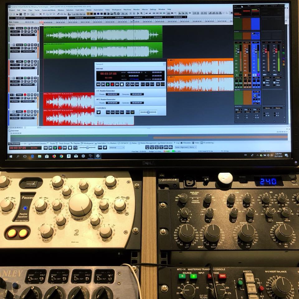 PyramixMastering - Leonard Fong - Horus Studios